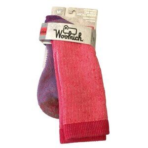 Woolrich Women's 6.5-10 Crew Ten Mile Hiking Series Pink Lilac
